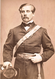 Brigidier General Thomas Francis Meagher of the famed Irish Brigade
